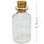 Potinhos para Lembrancinhas de Vidro 55ml - Mini Baleiro - Ref. VD4743/3 - Prata - Imagem 1