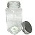 Frasco Vidro Tampa Metal - Ref. VD9924 - Imagem 1