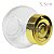 Potinhos para Lembrancinhas de Vidro 55ml - Mini Baleiro - Ref. VD4743/2 - Ouro - Imagem 1