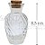 Potinhos para Lembrancinhas - Pote Vidro Tampa Rolha 50ml Ref. 1122 - Imagem 1