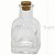 Potinho para Lembrancinha de Vidro Tampa de Rolha 110ml Ref. 1992 - Imagem 1