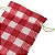 Saquinho de Tecido 9 x 13cm - 10 unidades - Xadrez Vermelho Ref. 4563 - Imagem 2