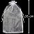 Saquinho de Organza 10 unid. 20 x 30 cm Branco - Imagem 1