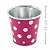 Lembrancinha Vaso de Metal - Pink Poá Ref. XX43393 - Imagem 1