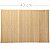 Jogo Americano Bambu 40 x 30 cm - Marfim - Imagem 1