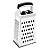 Ralador de Alimentos Metal 4 Faces 7 cm - Imagem 1