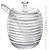 Açucareiro Colméia Cristal - 210ml Ref. 1317 - Imagem 1