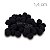 Pom Pom Solto 14mm 100 unid. - Preto 310 - Imagem 1