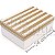 Caixa de Presente Retangular - Listras Bege Ref. 13001701 - Imagem 1