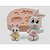 Molde de Silicone - Coelhos Ref. 076 - Imagem 1