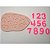 Molde de Silicone - Números Ref. 023 - Imagem 1