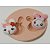 Molde de Silicone - 2 Caras de Coelhas Ref. 003 - Imagem 1