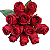 Rosa Artificial 12 unid. Ref. CQ - 12 - Imagem 2