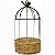 Gaiola Aramada Redonda com Sisal 34cm Ref. QX24133 S/2B - Imagem 1