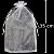 Saquinho de Organza 10 unid. 20 x 35 cm Branco - Imagem 1
