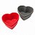 Kit Forminhas de Silicone 7,5cm x 7,5cm x 3,3cm Coração 6 unid. Ref. CK4568 - Imagem 1