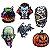 Tag Decorativa Halloween 10 unid. - Diversos Modelos - Imagem 1