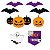 Cartaz Decorativo Halloween 8 unid. - Scarry Night Sortido Ref. 23012633 - Imagem 1
