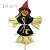 Bruxa no Palito 30 cm - Halloween Ref.Q20428 - Imagem 2