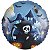 Balão Metalizado Happy Halloween 45 cm - Morte Ref. Q22018 - Imagem 1