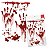 Adesivo Decorativo Para Espelho Halloween 2 Cartelas - Scary Night Ref.28110178 - Imagem 1