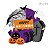 Painel Halloween - Scary Night 4 Lâminas 1 unid. Ref. 23012645 - Imagem 1