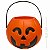 Enfeite para Halloween Caldeirão Abóbora Ref. Q21140 - Imagem 1
