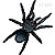 Enfeite Halloween 6 unid. Aranha Ref. 158 - Imagem 1