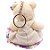 Lembrancinha de Pelúcia com Chaveiro 8cm - Ursinha de Vestido - Imagem 2