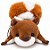 Lembrancinha de Pelúcia com Chaveiro 8cm - Esquilo Marrom - Imagem 2