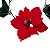Cordão Bico de Papagaio em Veludo Vermelho 1,85m Ref. XY17-40524 - Imagem 2