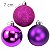 Bolas para Árvore de Natal 7cm - 9 unid. - Ref.CB7 - Imagem 3