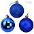 Bolas para Árvore de Natal 7cm - 9 unid. - Ref.CB7 - Imagem 4