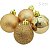 Bolas para árvore de Natal 5cm - 16 unid. - Ref. NTB5202 - Imagem 1