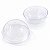 Bola de Acrílico 10cm Transparente 10 unid. - Imagem 2