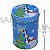 Caixa de Natal Metal Redonda Ref. 03040 - 3 unid. - Boneco de Neve e Pinguins - Imagem 3