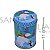 Caixa de Natal Metal Redonda Ref. 03040 - 3 unid. - Boneco de Neve e Pinguins - Imagem 4