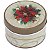Caixa de Natal em Metal Redonda 7x5cm - Ref. 3195 - Estampas Diversas - Imagem 4