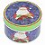Caixa de Natal em Metal Redonda 7x5cm - Ref. 3195 - Estampas Diversas - Imagem 10