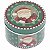 Caixa de Natal em Metal Redonda 7x5cm - Ref. 3195 - Estampas Diversas - Imagem 1