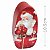 Caixa de Natal em Metal Oval 10x4cm - Ref. 3179 - Estampas Diversas - Imagem 1