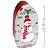 Caixa de Natal em Metal Oval 10x4cm - Ref. 3179 - Estampas Diversas - Imagem 3
