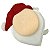 Enfeite de Natal em Feltro - Papai Noel - Ref. 1191 - 10 unid. - Imagem 3