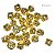 Guizo Ouro 25mm - 50 unid - Imagem 1