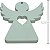 Anjo de Madeira 6 unid. Ref. 546850 - Imagem 1