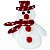 Enfeite de Natal em Feltro - Boneco de Neve - Ref. 0173 - Imagem 1