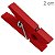 Pregador Mini 2 cm - Ref. 25 - 50 unid.  Vermelho - Imagem 1