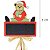 Palito Decorativo de Natal - Urso C9-1 - Imagem 1