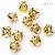 Guizo Ouro 10mm - 100 unid - Imagem 1