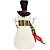 Enfeite de Natal Boneco de Neve 21cm - Mãos de Graveto - Imagem 2